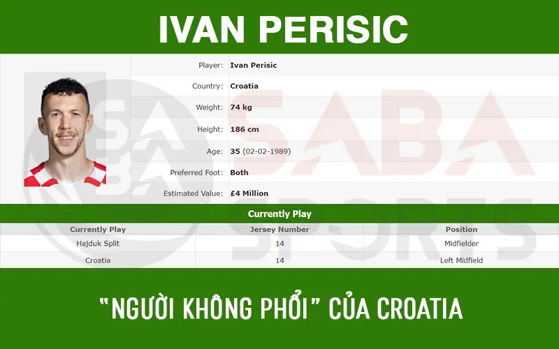 Ivan Perisic - Tiền vệ cánh trái