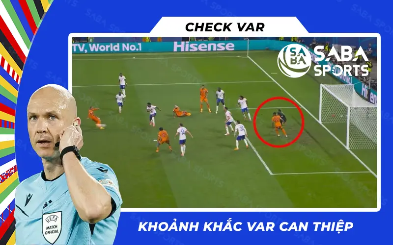 Khoảnh khắc var can thiệp của Pháp vs Hà Lan Euro 2024