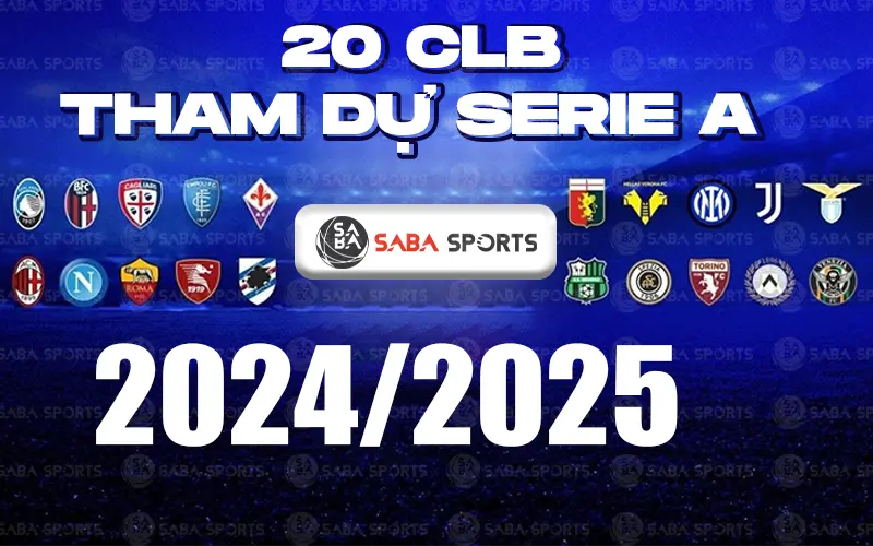 Lịch thi đấu Serie A 2024/20 25