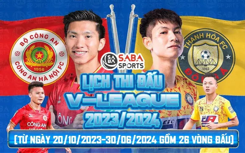 Lịch thi đấu V-League 2023/2024 