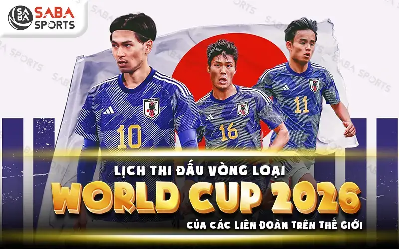 Lịch thi đấu vòng loại World Cup 2026 của các liên đoàn trên thế giới 