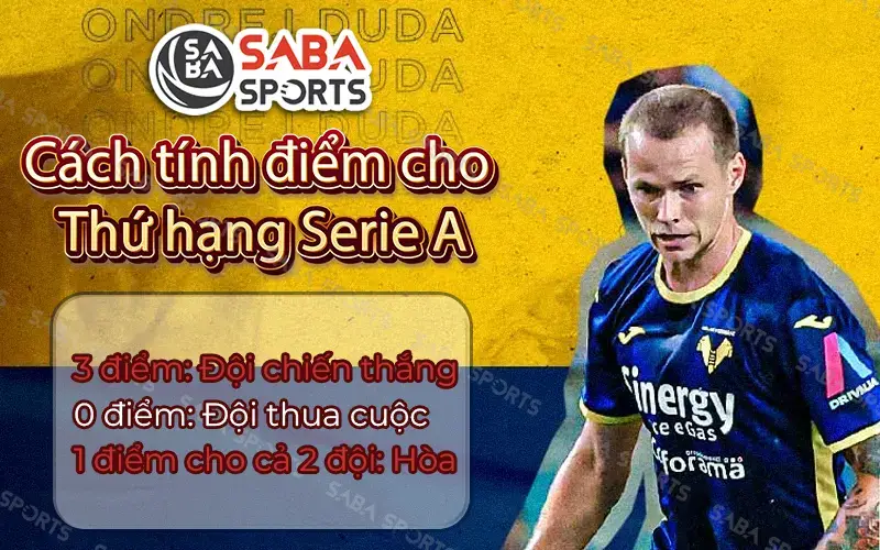 Cách tính điểm cho thứ hạng Serie A